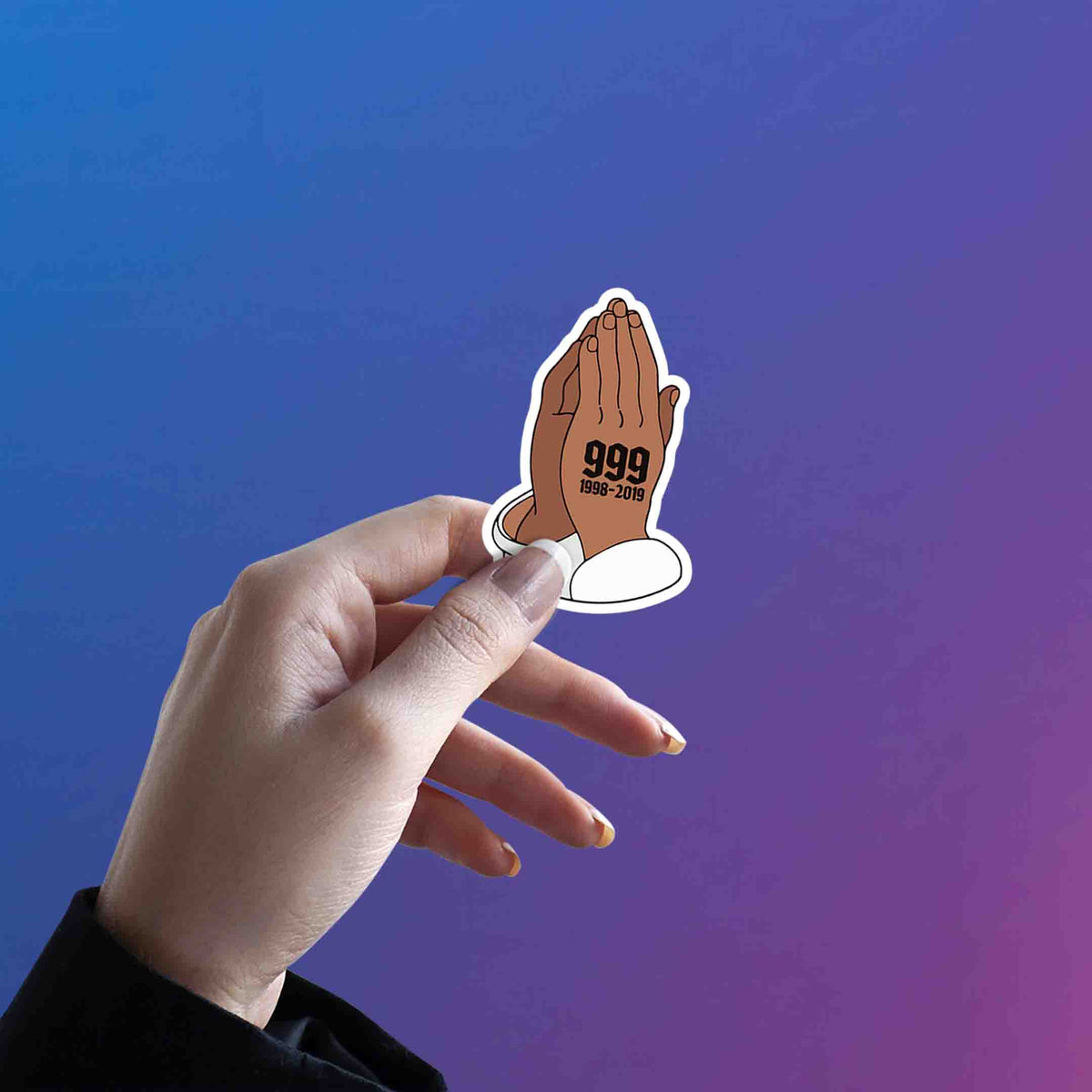 999 Prayer Hands – Juice WRLD Sticker
