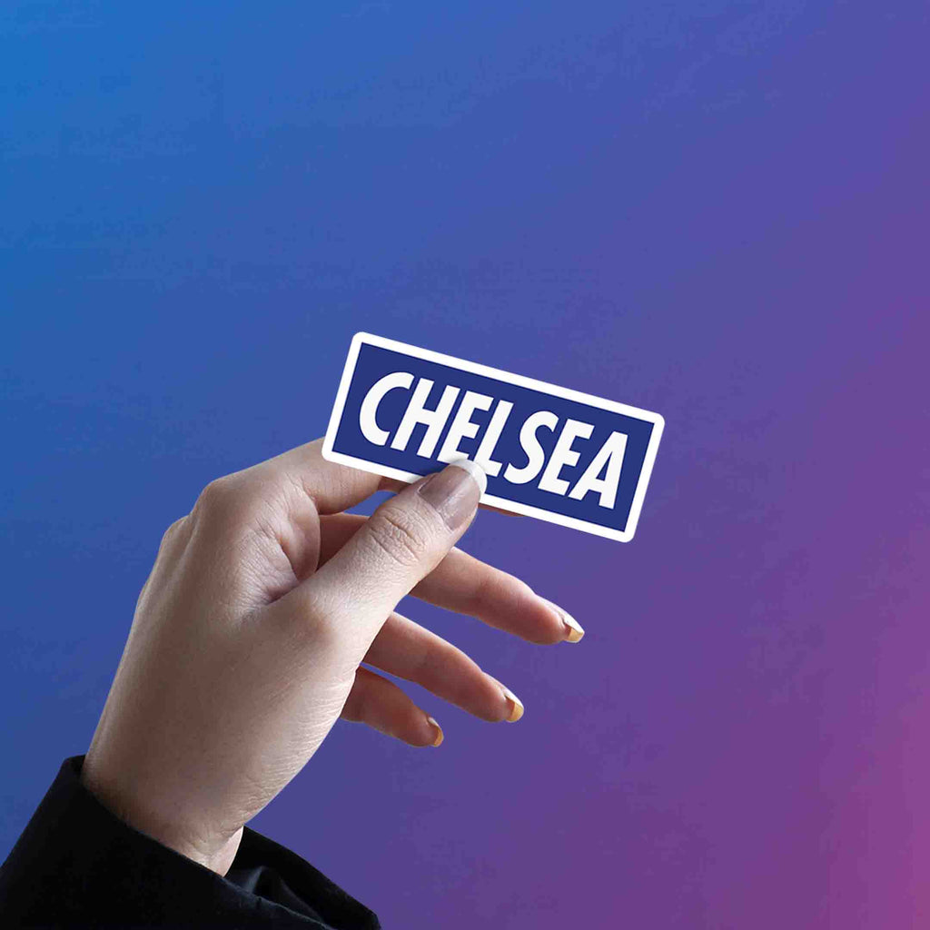 CHELSEA STICKER - 2 - stickyfunk premium stickers