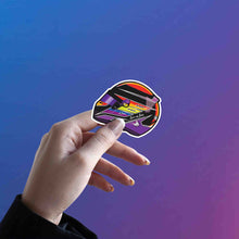 Rainbow Halo Helmet – Lewis Hamilton Sticker