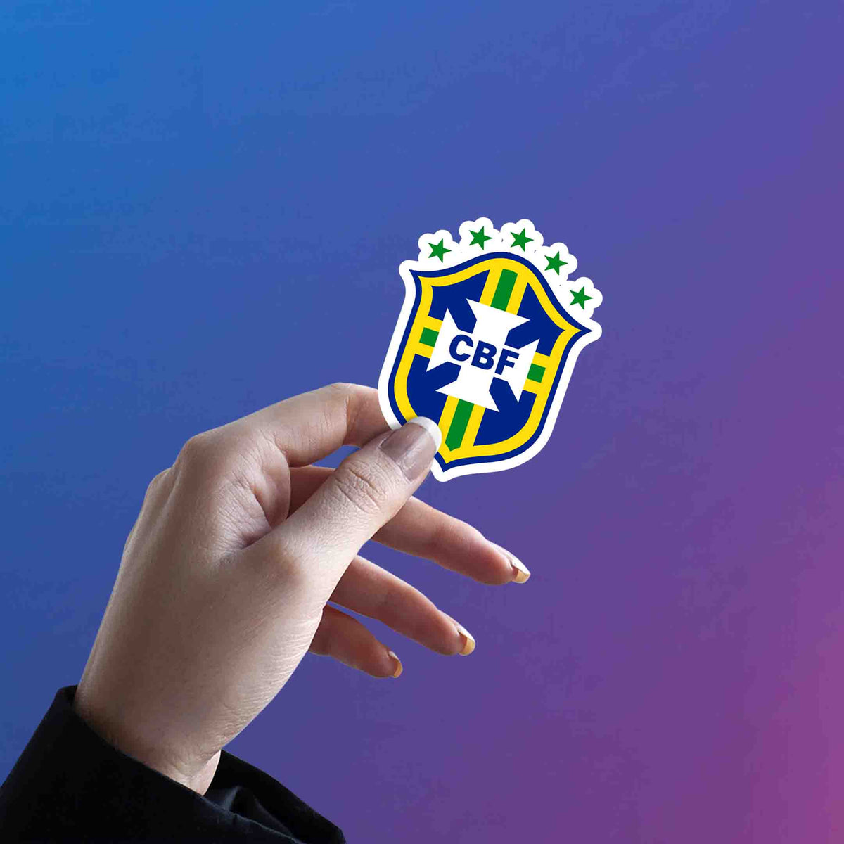 Canarinho Crest – Brazil CBF Sticker