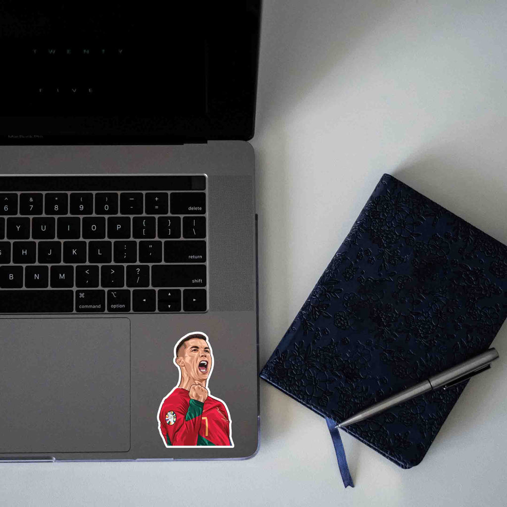 CRISTIANO RONALDO 10 - stickyfunk premium stickers
