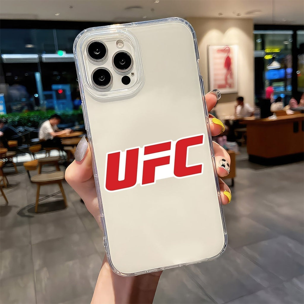 UFC LOGO - RED - stickyfunk premium stickers