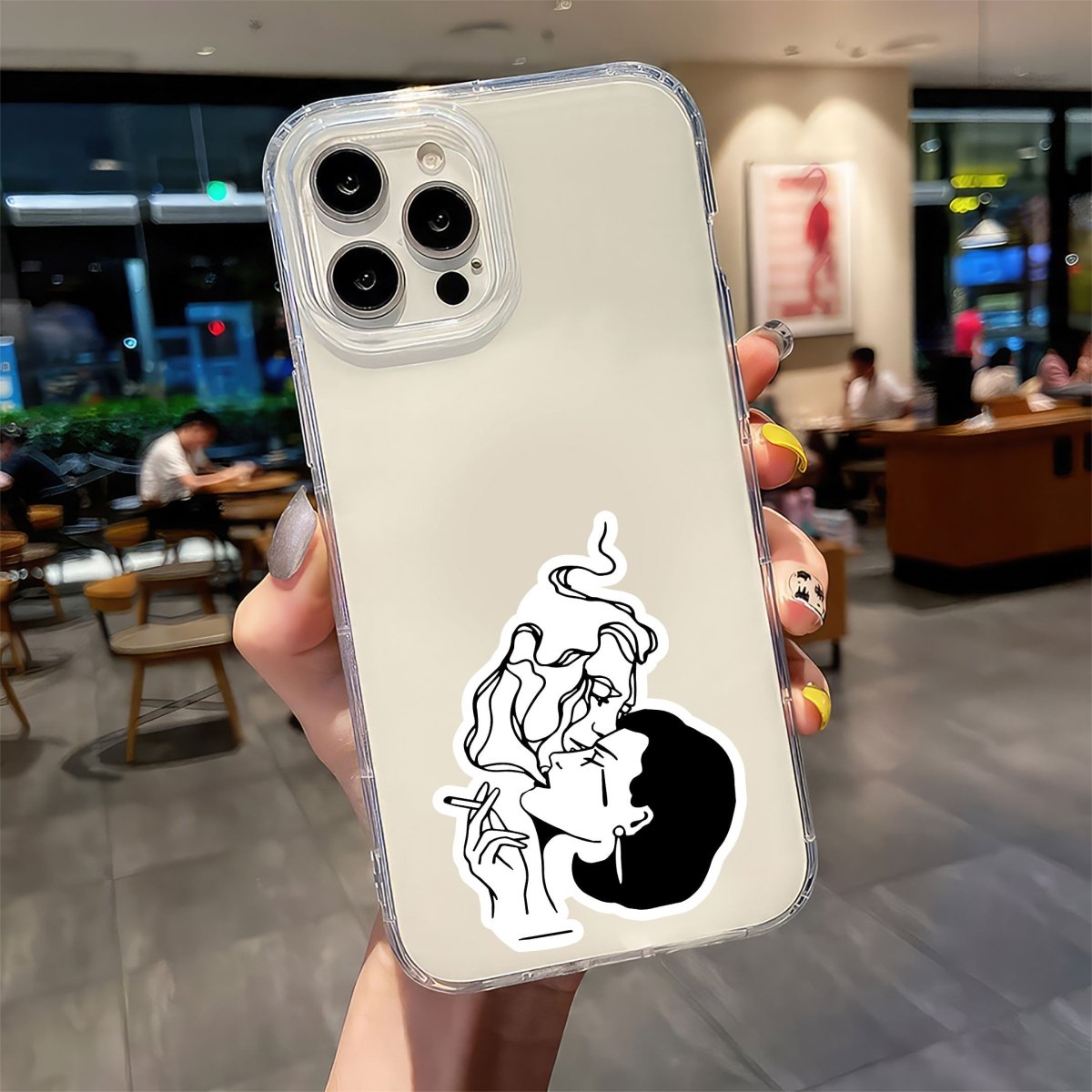 KISS OF THE MIST STICKER - stickyfunk premium stickers