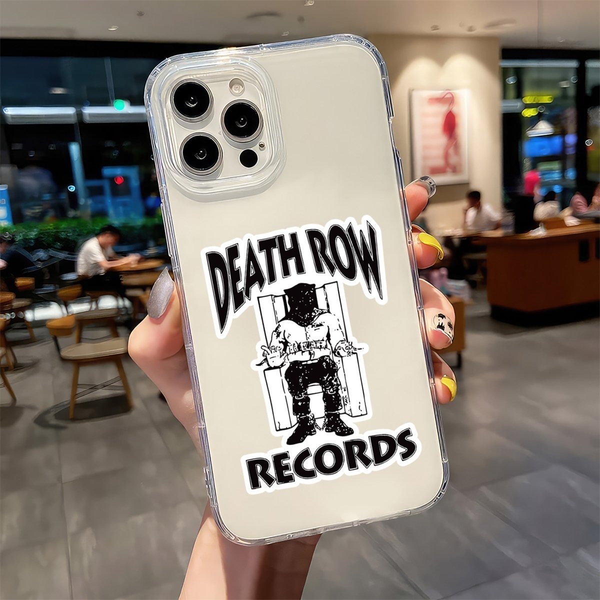 Death Row Legacy Emblem – Tupac Shakur Sticker