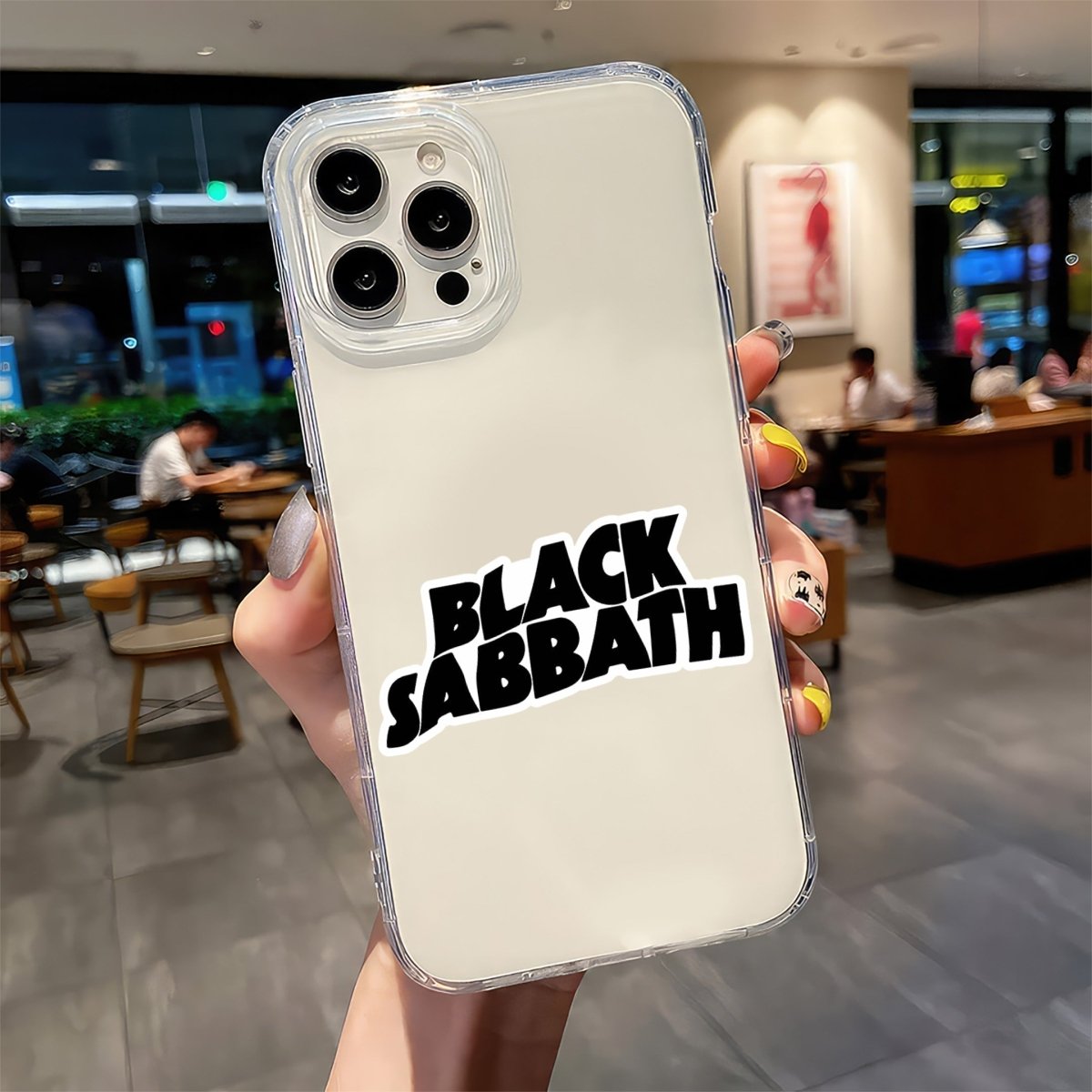 BLACK SABBATH BAND STICKER - stickyfunk premium stickers