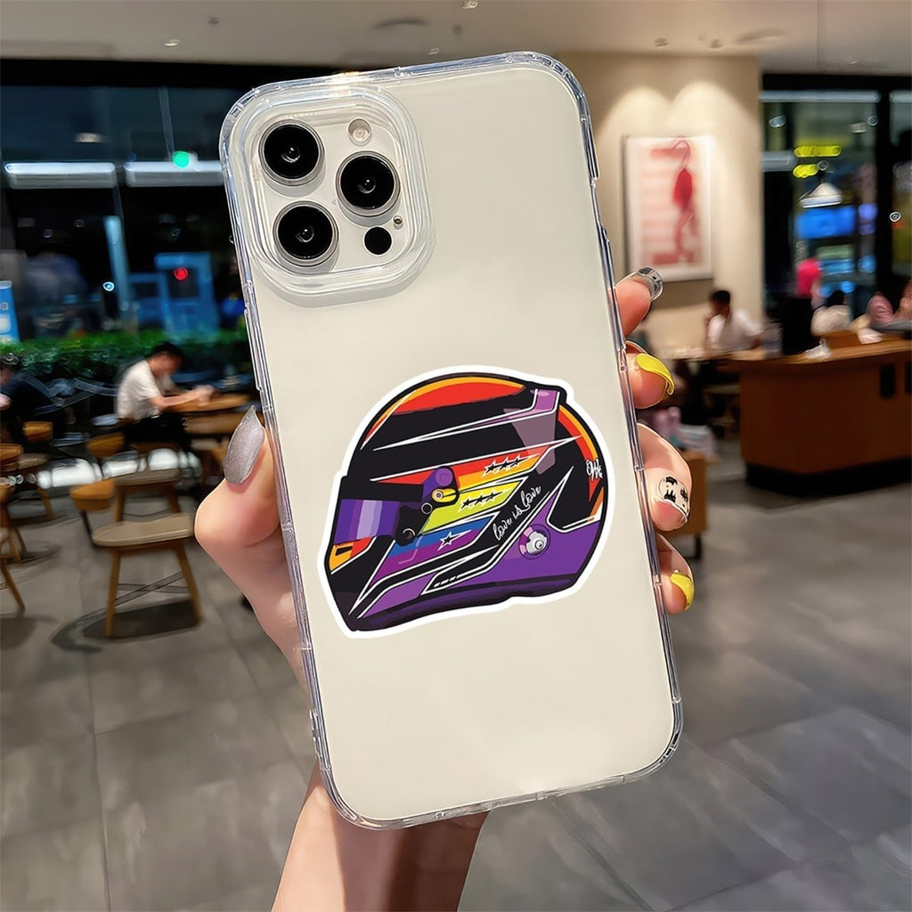 LEWIS HAMILTON STICKER - 2 - stickyfunk premium stickers