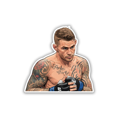 RELENTLESS ADVANCE - DUSTIN POIRIER STICKER