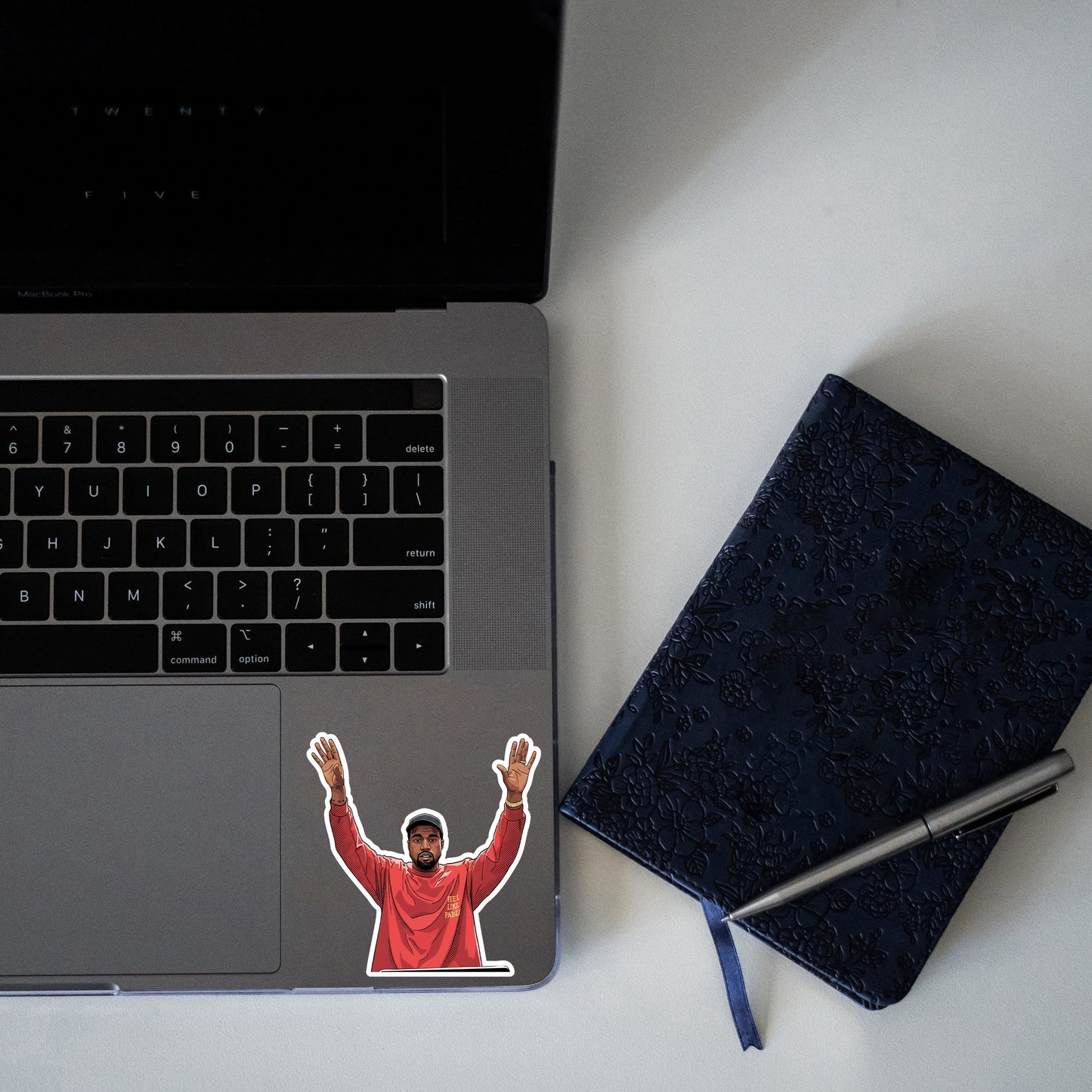 KANYE WEST - SAINT PABLO WAVES STICKER