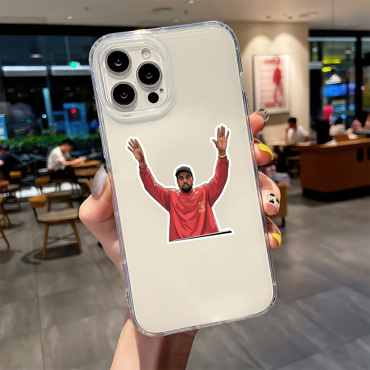 KANYE WEST - SAINT PABLO WAVES STICKER