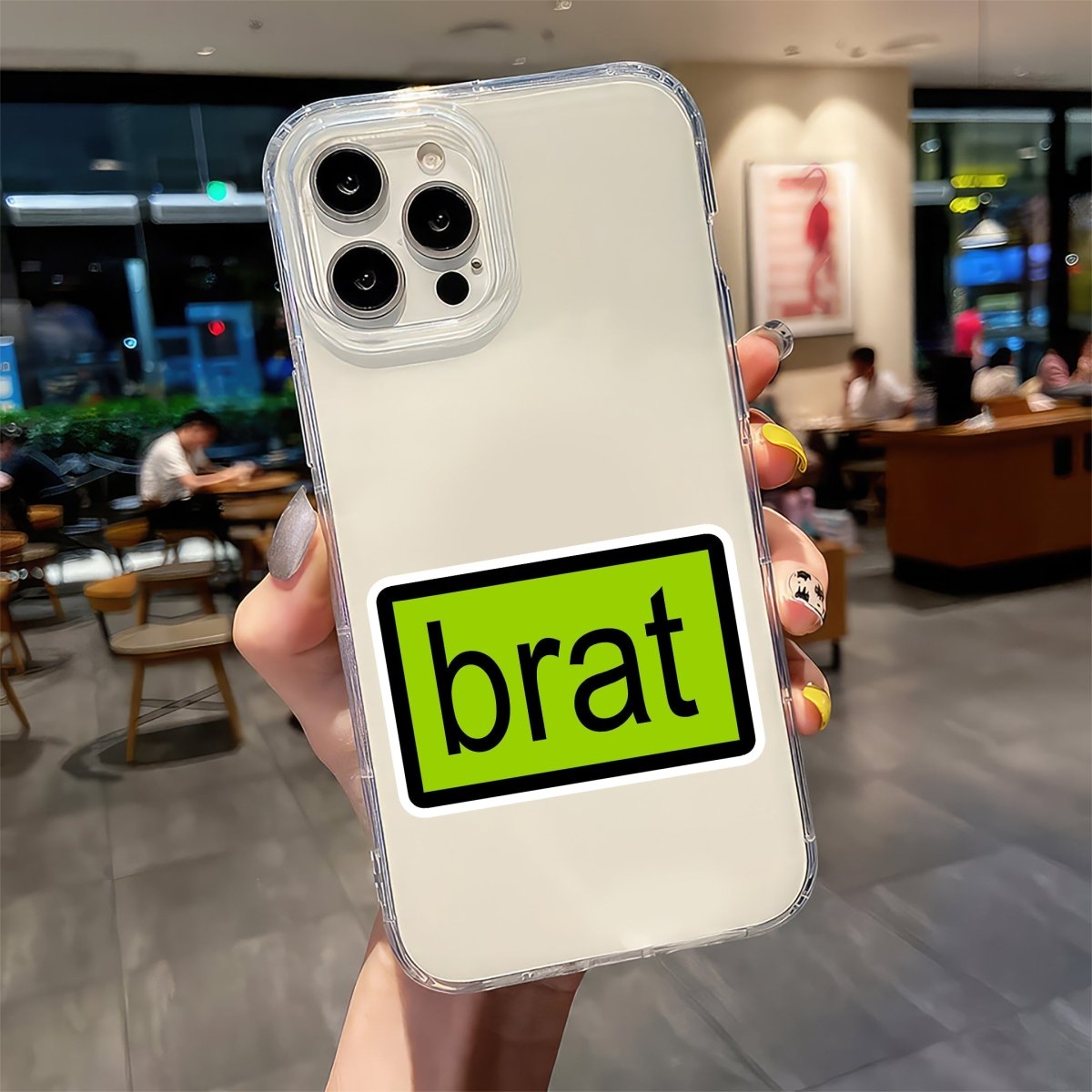 BRAT - NOT SORRY STICKER - stickyfunk premium stickers