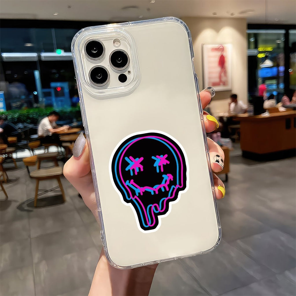 PSYCHO MELTFACE STICKER - stickyfunk premium stickers