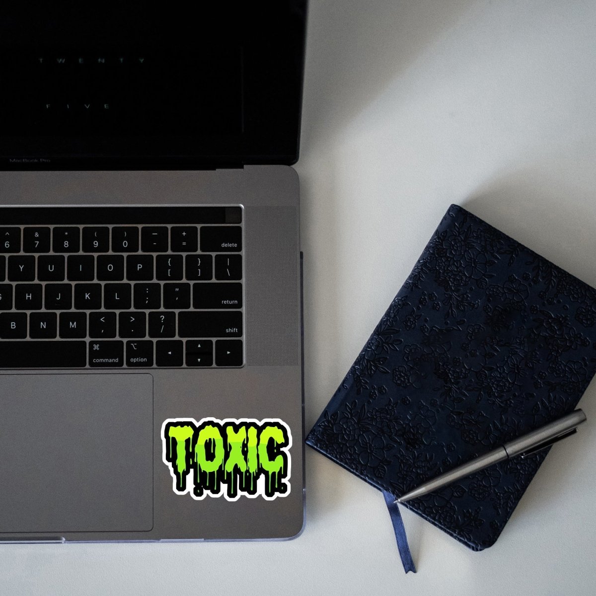 LOOK, MORE TOXIC STUFF STICKER - stickyfunk premium stickers