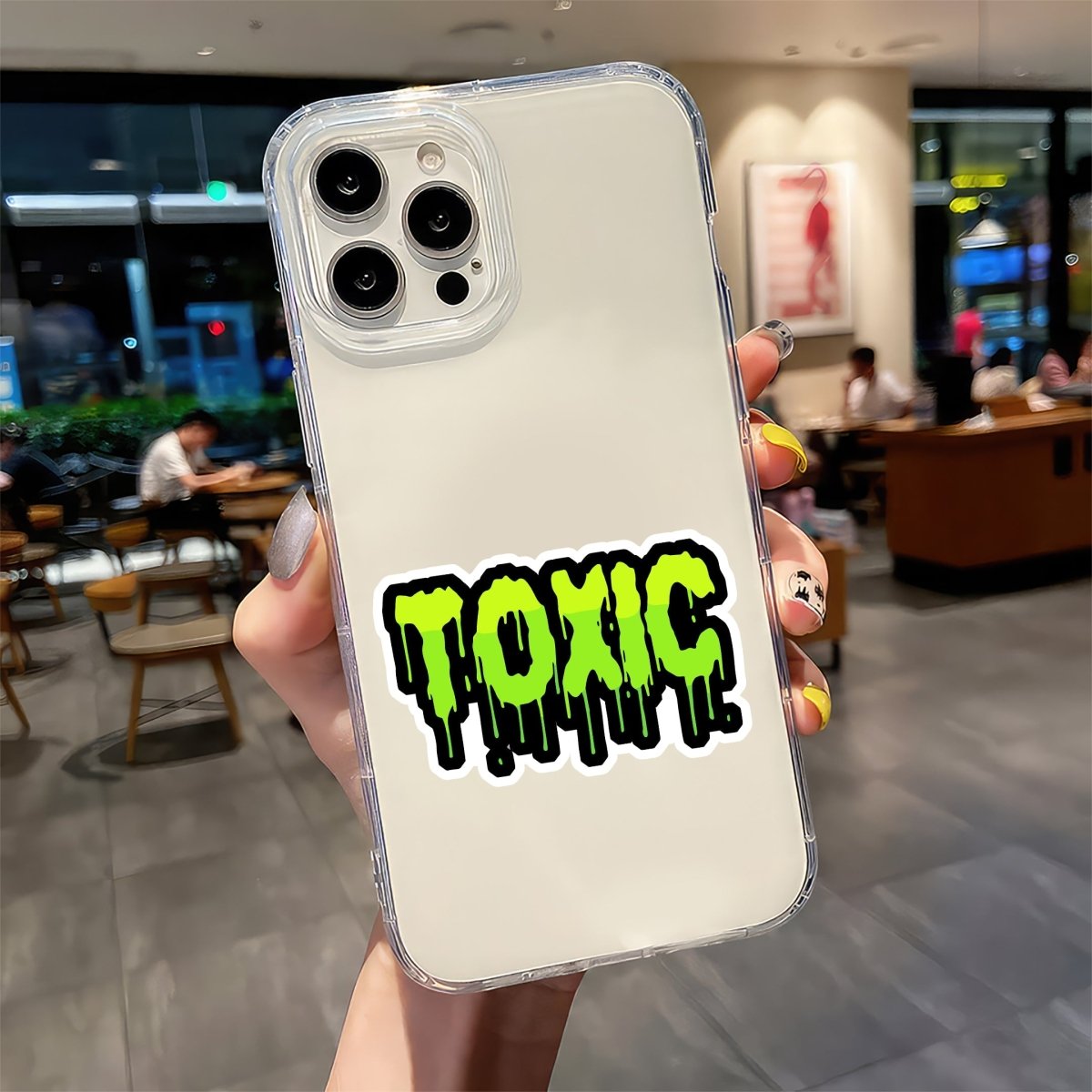 LOOK, MORE TOXIC STUFF STICKER