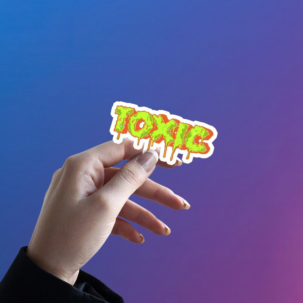 SLIME SCREAM STICKER - stickyfunk premium stickers