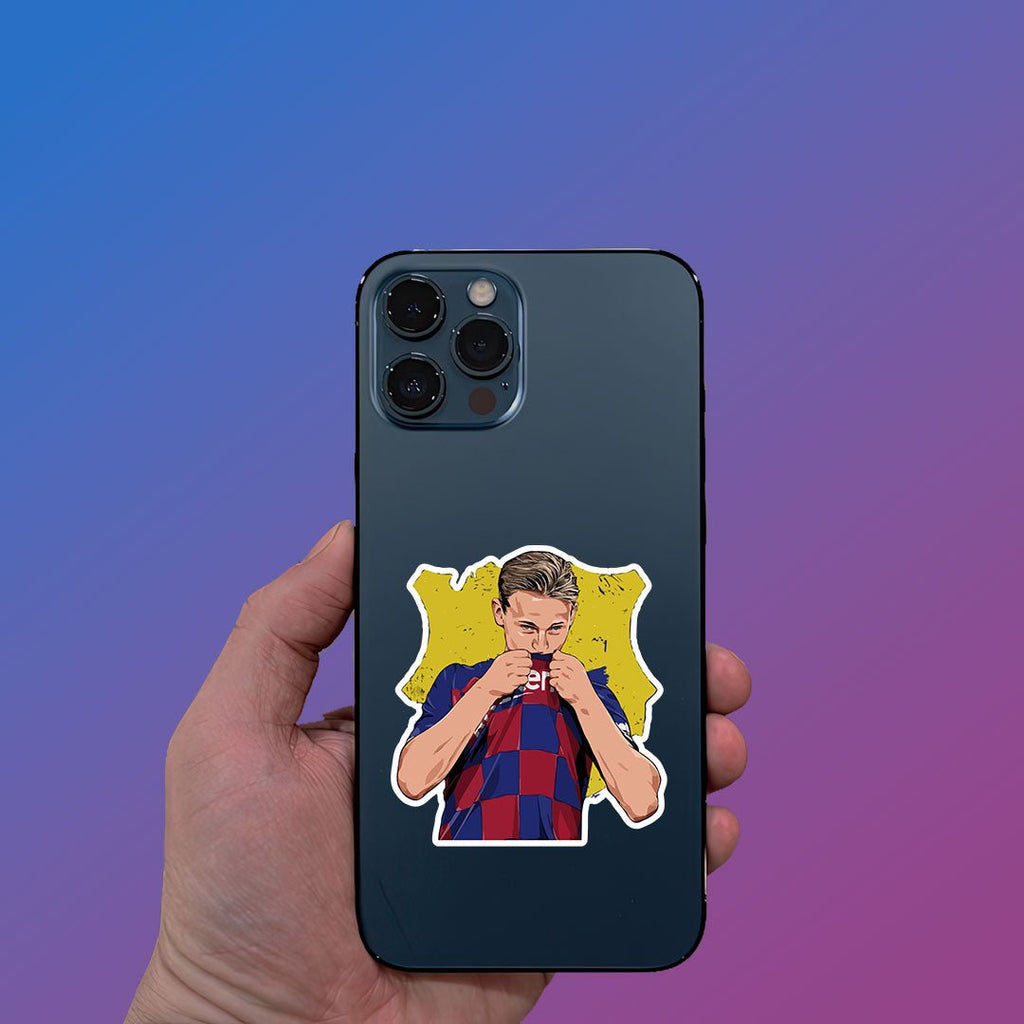 Frenkie de Jong STICKER - 2 - stickyfunk premium stickers