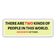 INTROVERT - AVOID BOTH KINDS STICKER