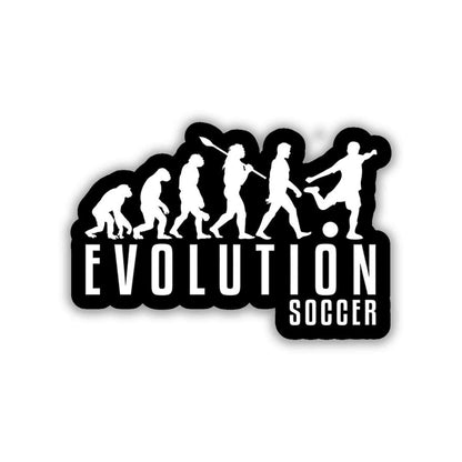 SOCCER EVOLUTION STICKER - stickyfunk premium stickers