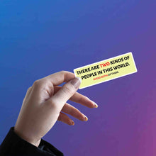 INTROVERT - AVOID BOTH KINDS STICKER