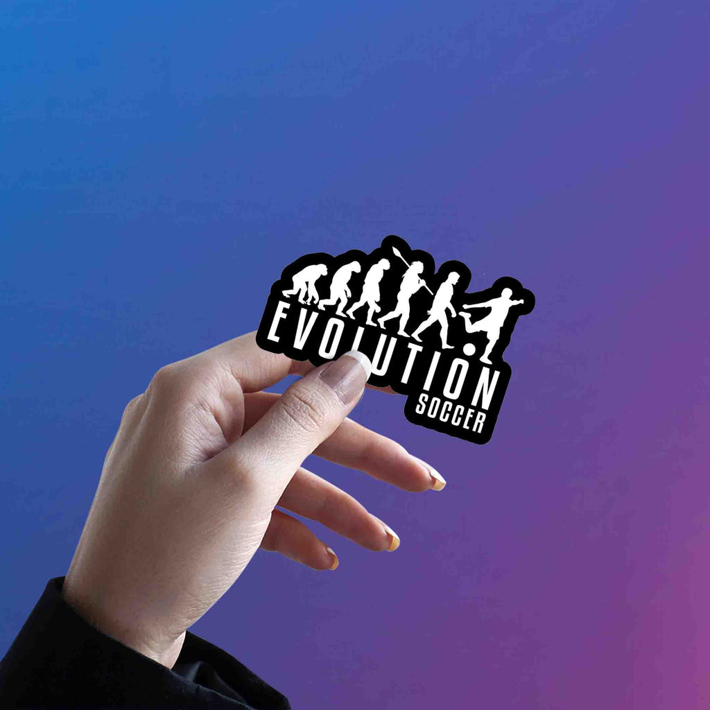SOCCER EVOLUTION STICKER - stickyfunk premium stickers