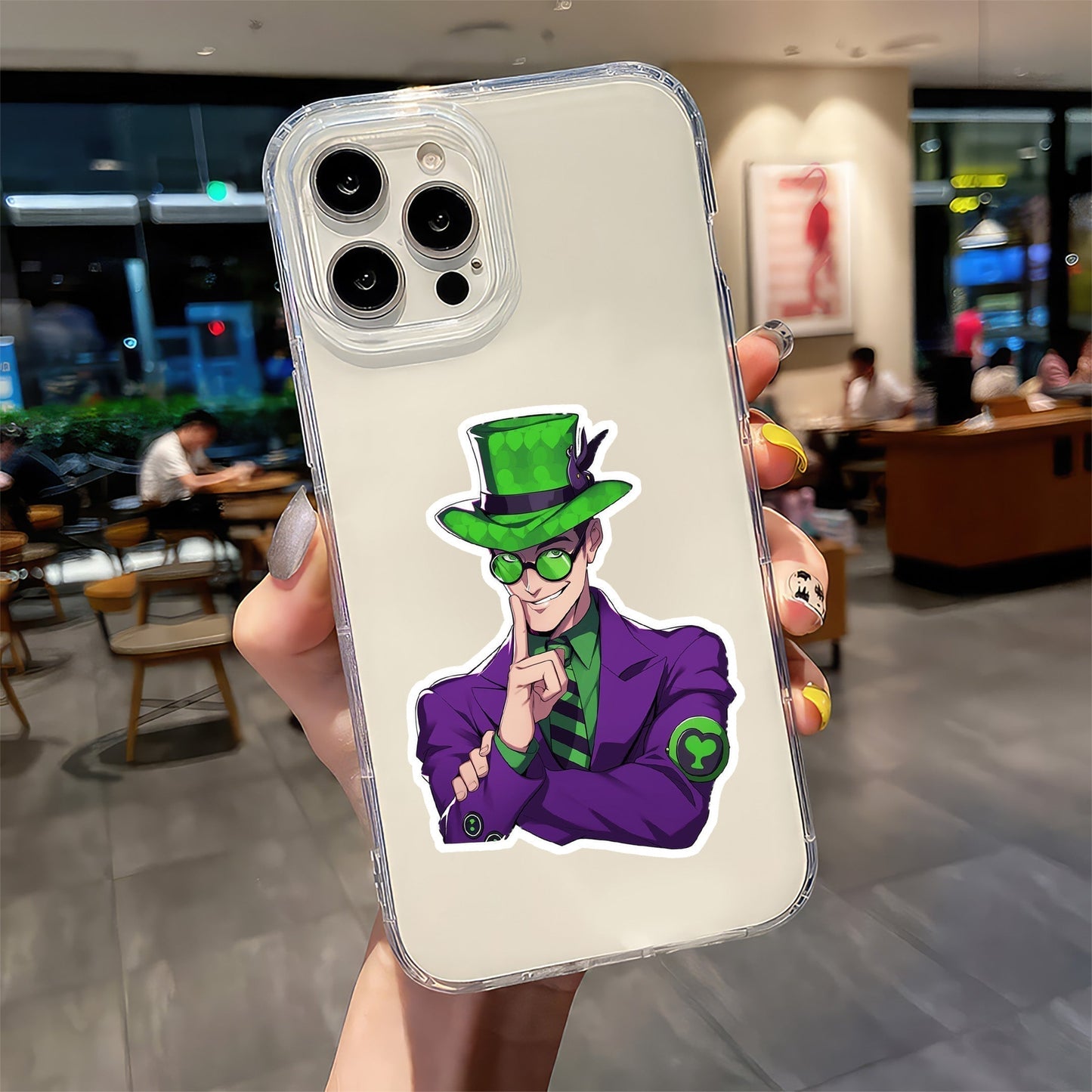 DC RIDDLER COMICS STICKER