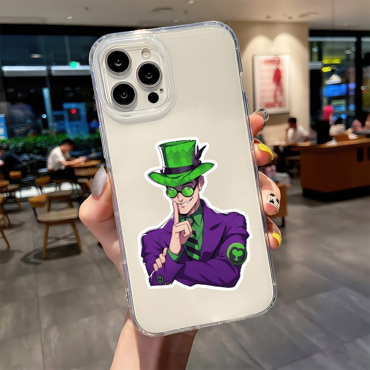 DC RIDDLER COMICS STICKER - stickyfunk premium stickers