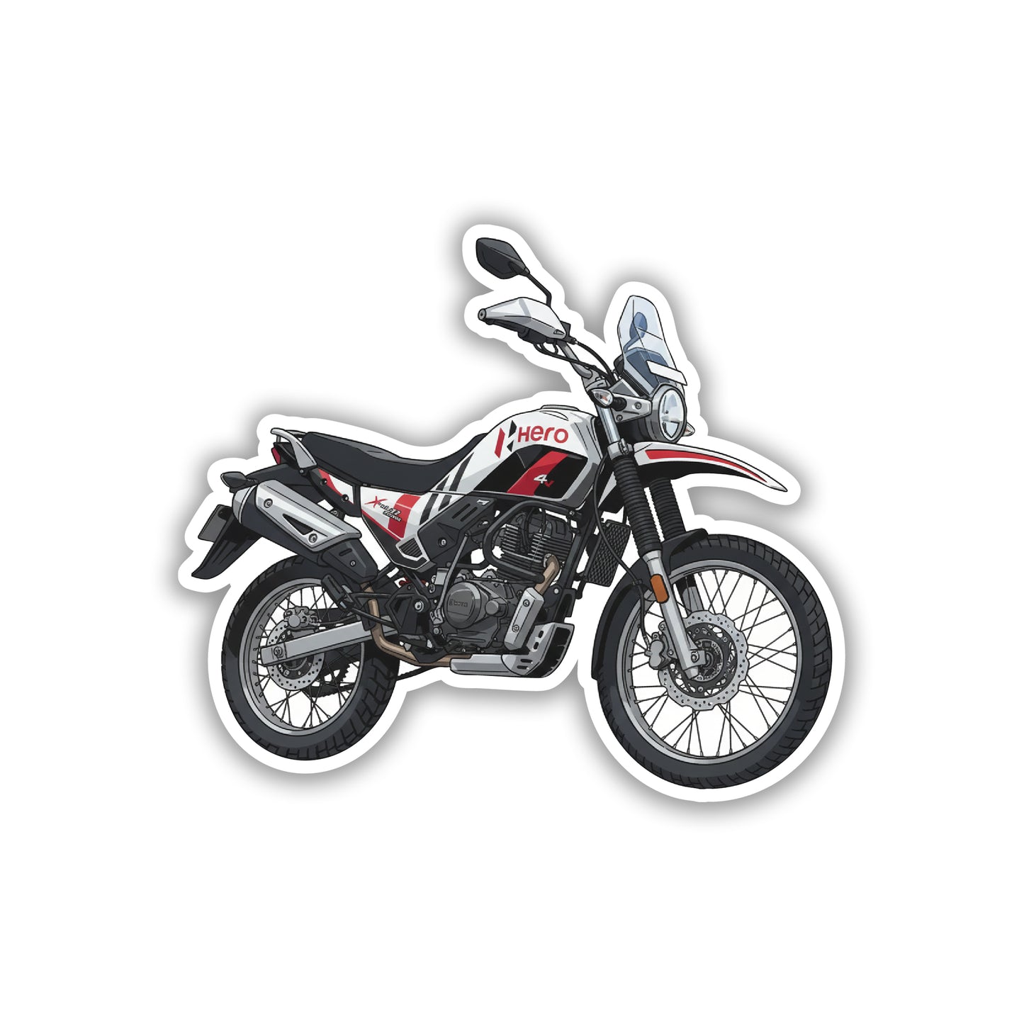 HERO XPULSE - GRAVITY BREAKER STICKER