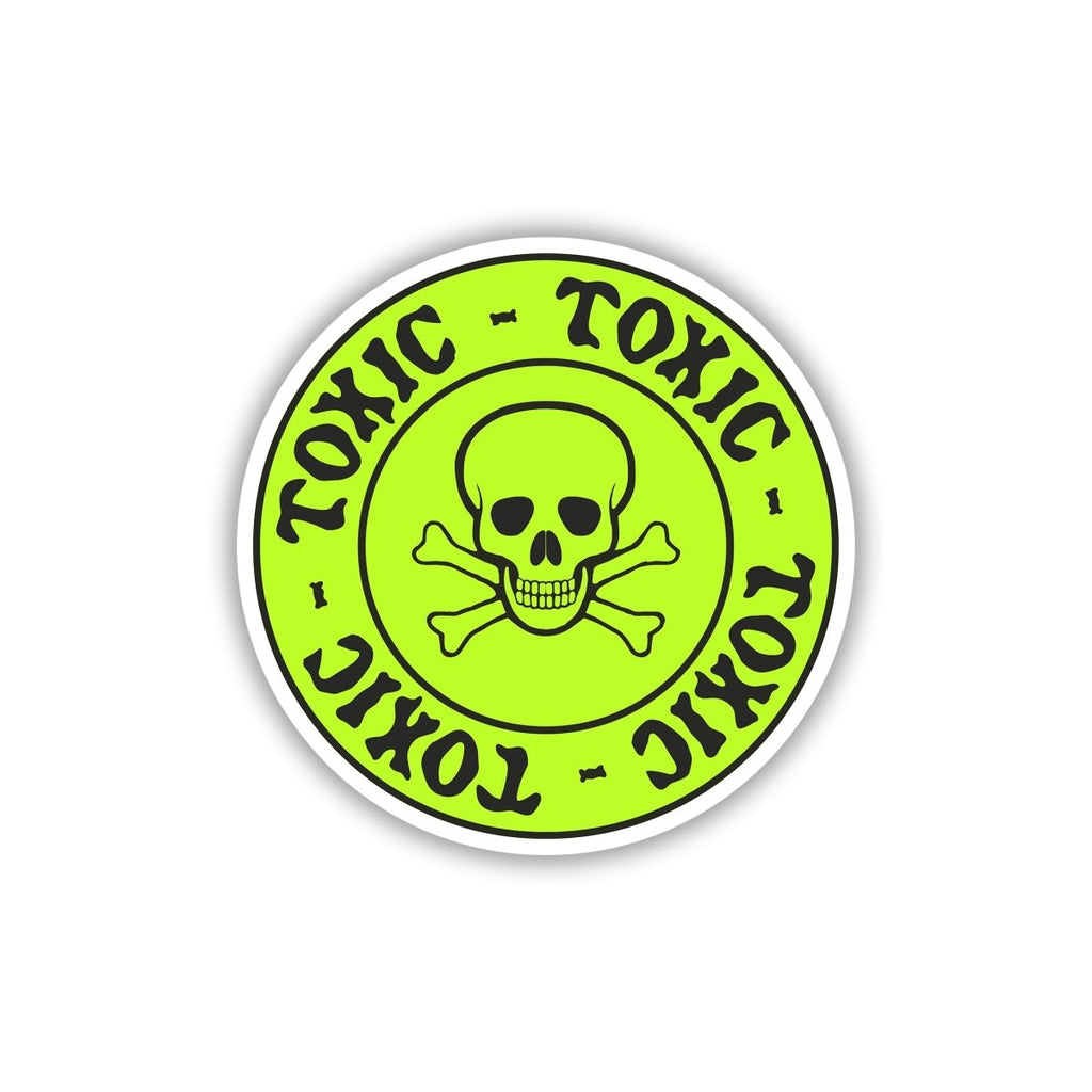 BIOHAZARD FRIENDSHIP CIRCLE STICKER - stickyfunk premium stickers