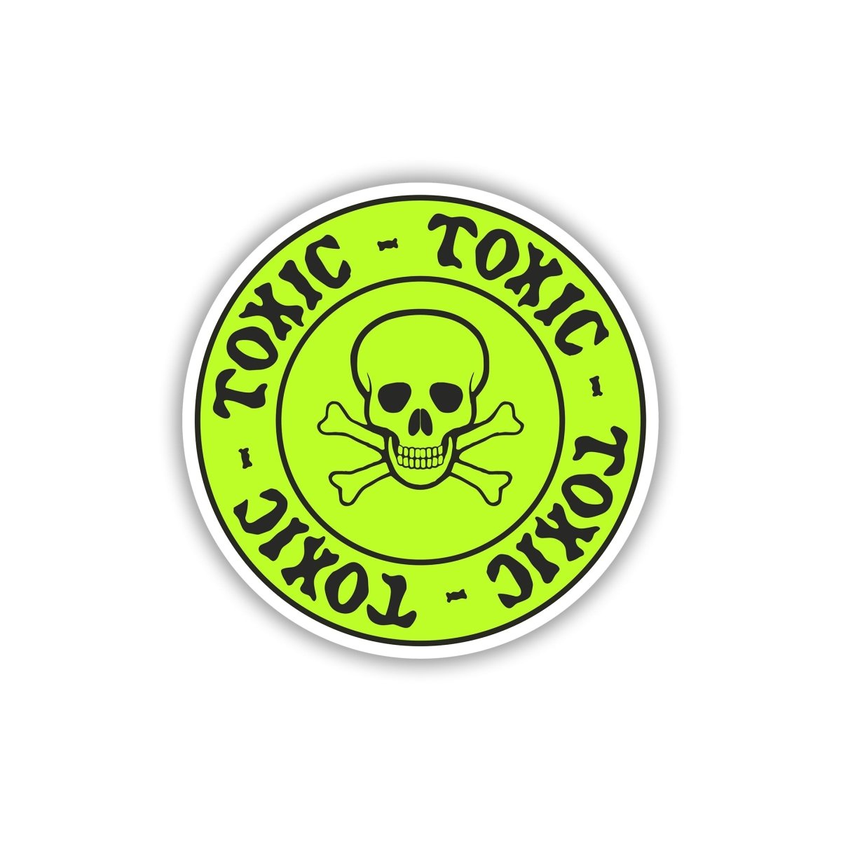 BIOHAZARD FRIENDSHIP CIRCLE STICKER - stickyfunk premium stickers