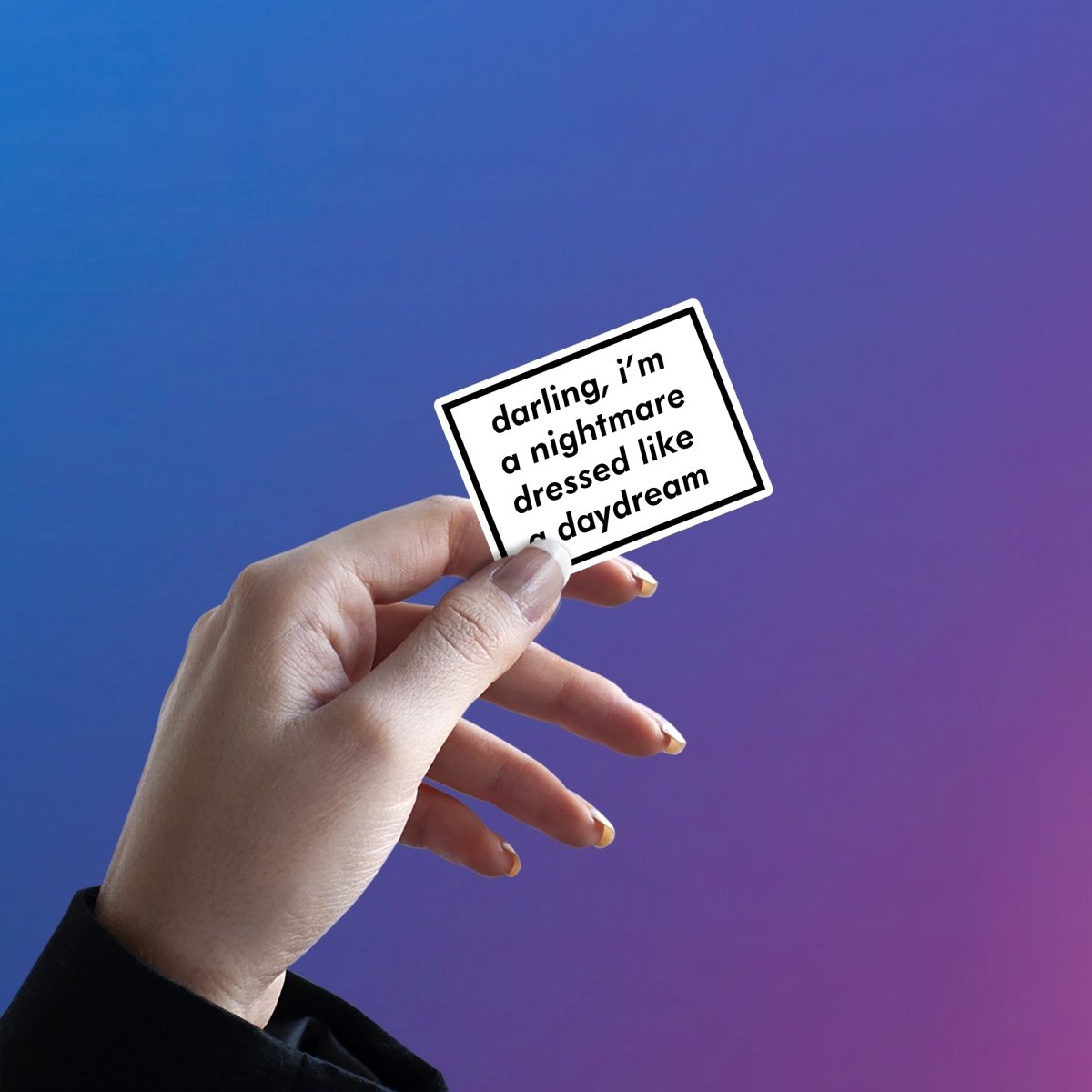 TOTALLY NOT TOXIC STICKER - stickyfunk premium stickers