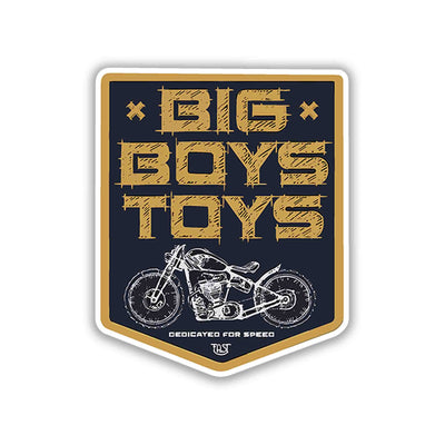 BIG BOYS TOYS STICKER