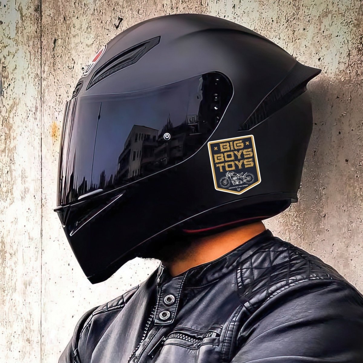 BIG BOYS TOYS STICKER - stickyfunk premium stickers