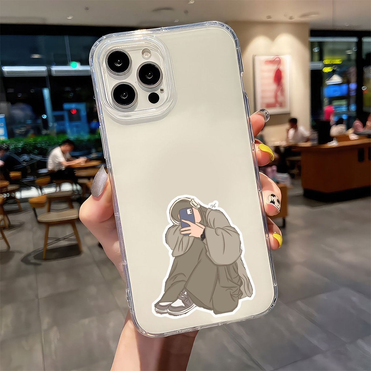 Muslim Girl Sticker - Hizab Sticker 3 - stickyfunk premium stickers