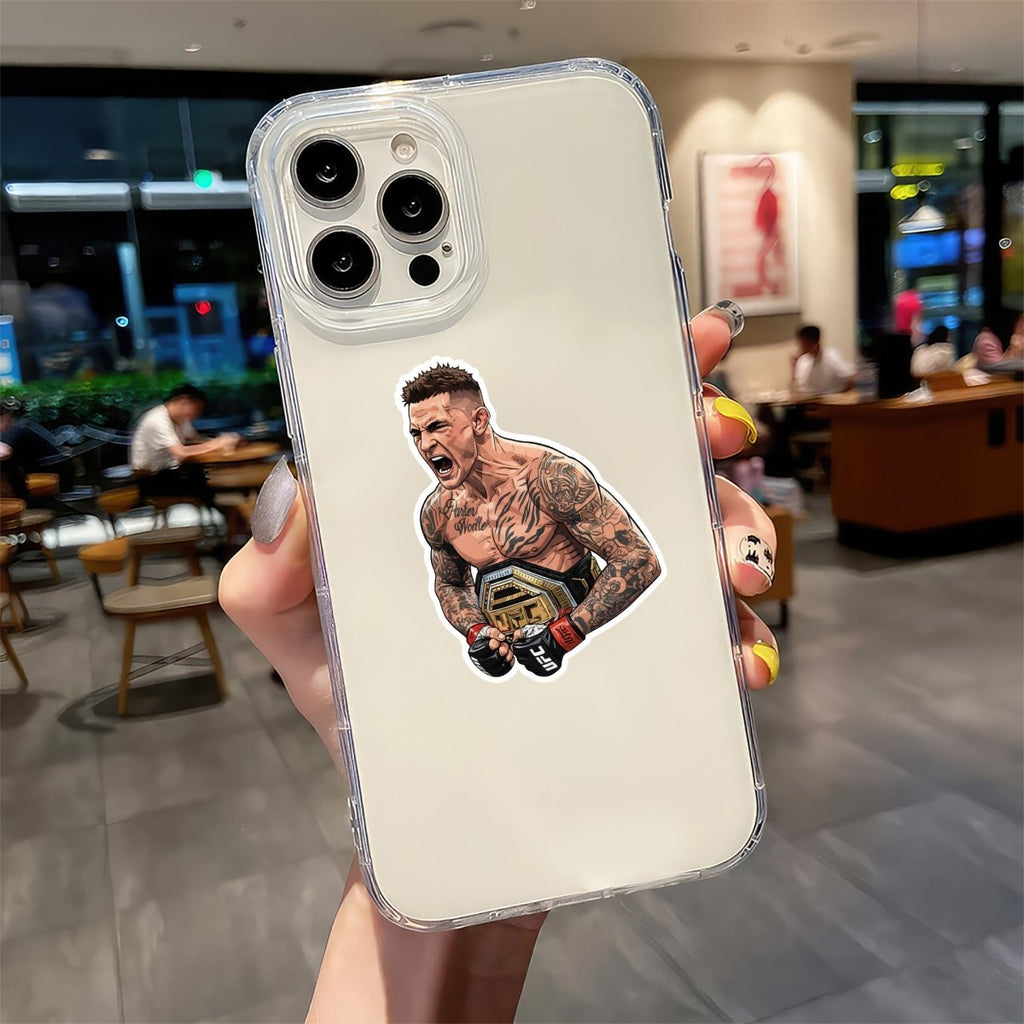 DIAMOND'S GRIT - DUSTIN POIRIER STICKER - stickyfunk premium stickers