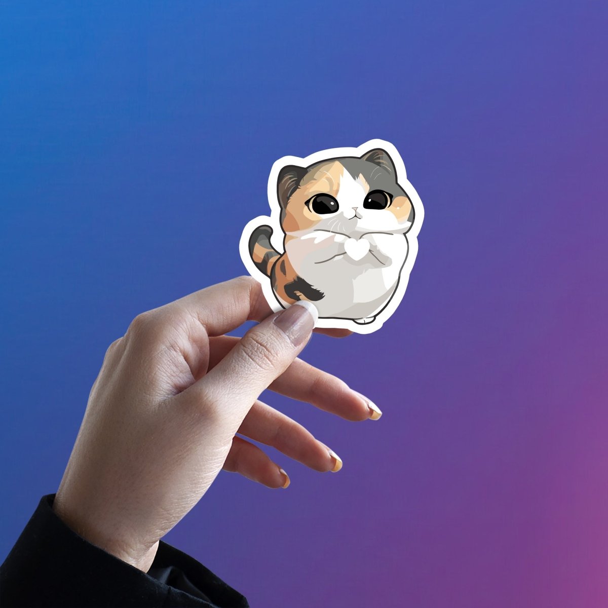 EMOTIONAL SUPPORT ANIMAL STICKER - stickyfunk premium stickers