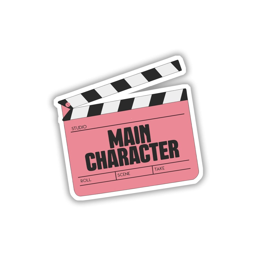 MAIN CHARACTER SYNDROME STICKER - stickyfunk premium stickers
