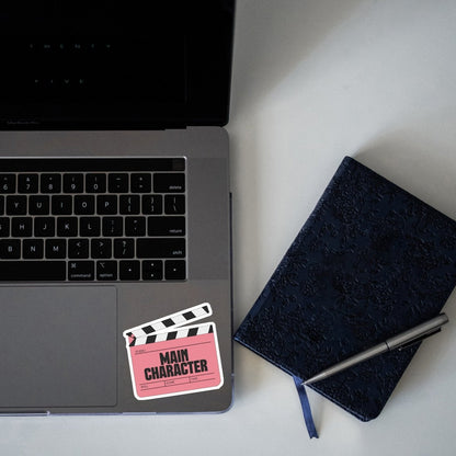 MAIN CHARACTER SYNDROME STICKER - stickyfunk premium stickers
