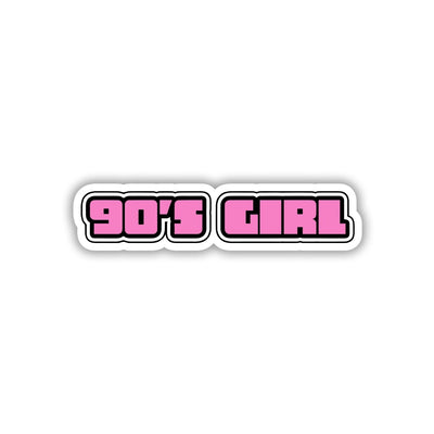 90S GIRL, BUBBLY SODA WALI FEEL STICKER