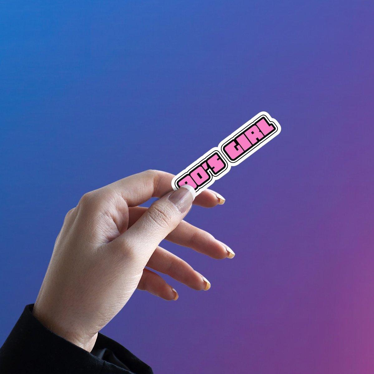 90S GIRL, BUBBLY SODA WALI FEEL STICKER - stickyfunk premium stickers