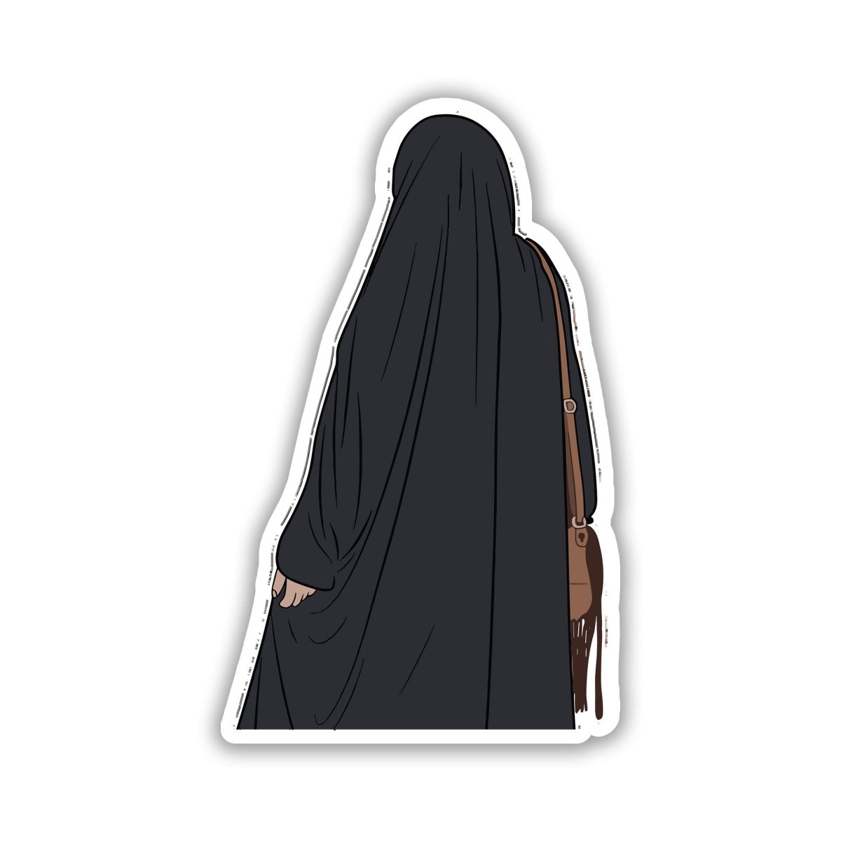 Muslim Girl Sticker - Hizab Sticker 4 - stickyfunk premium stickers