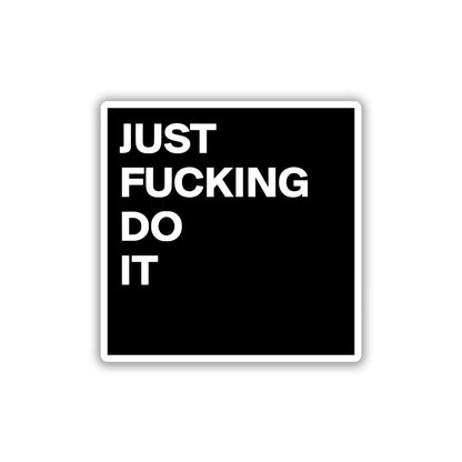 ZERO EXCUSES STICKER - stickyfunk premium stickers
