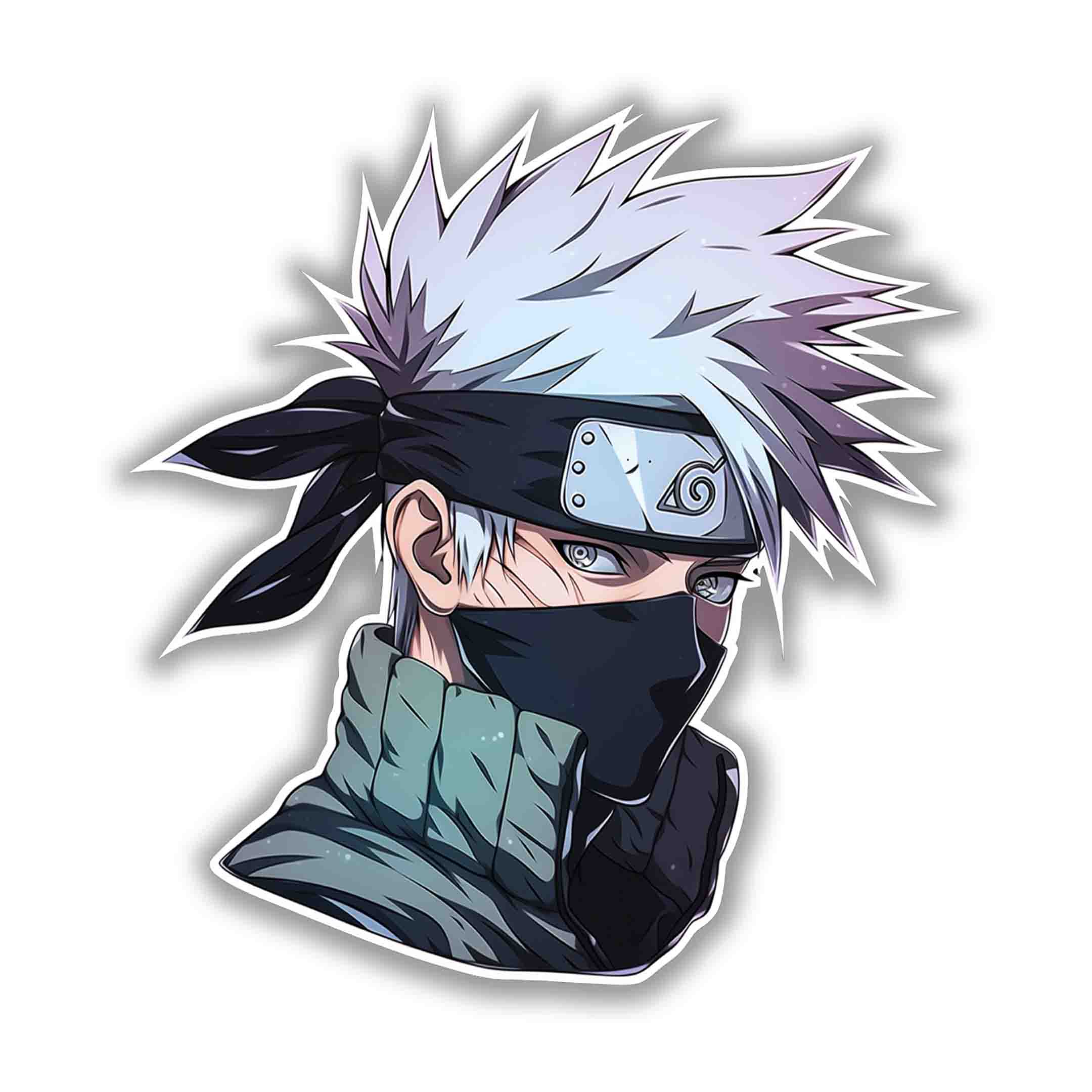 KAKASHI HATAKE - NARUTO STICKER - stickyfunk premium stickers