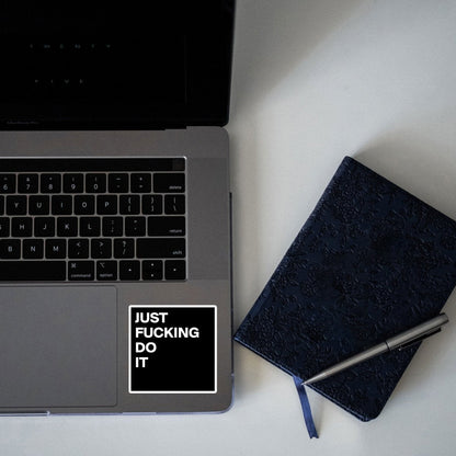 ZERO EXCUSES STICKER - stickyfunk premium stickers