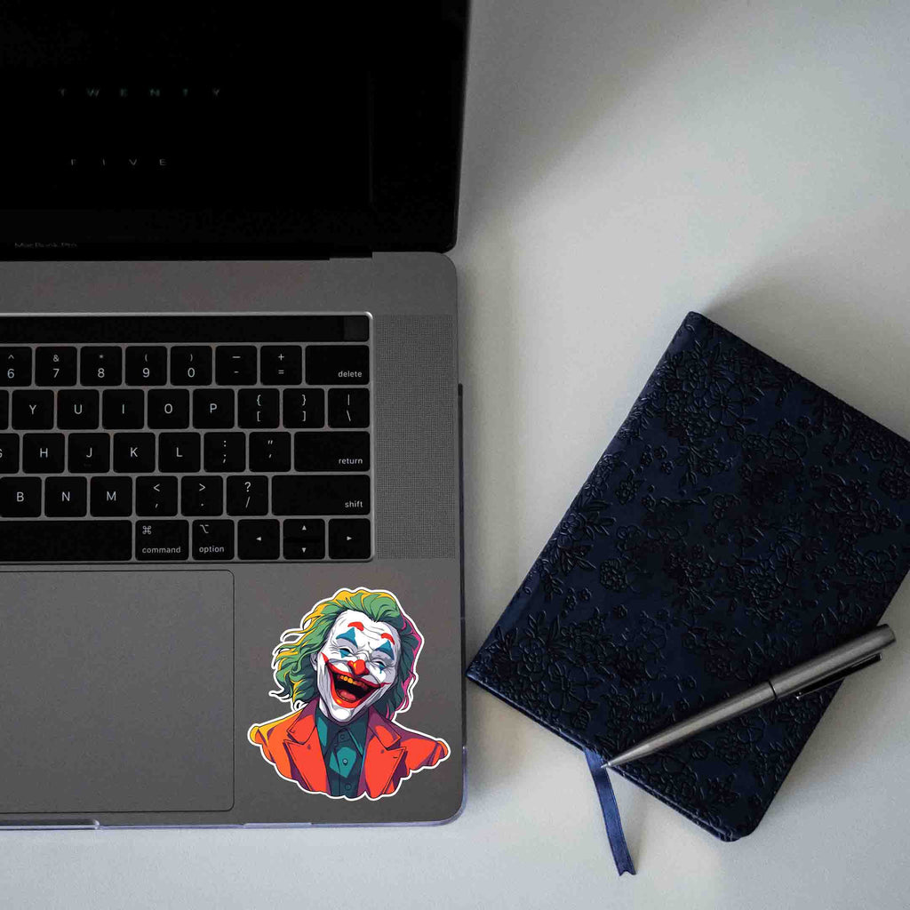 FUNNY JOKER JOAQUIN PHOENIX STICKER - stickyfunk premium stickers