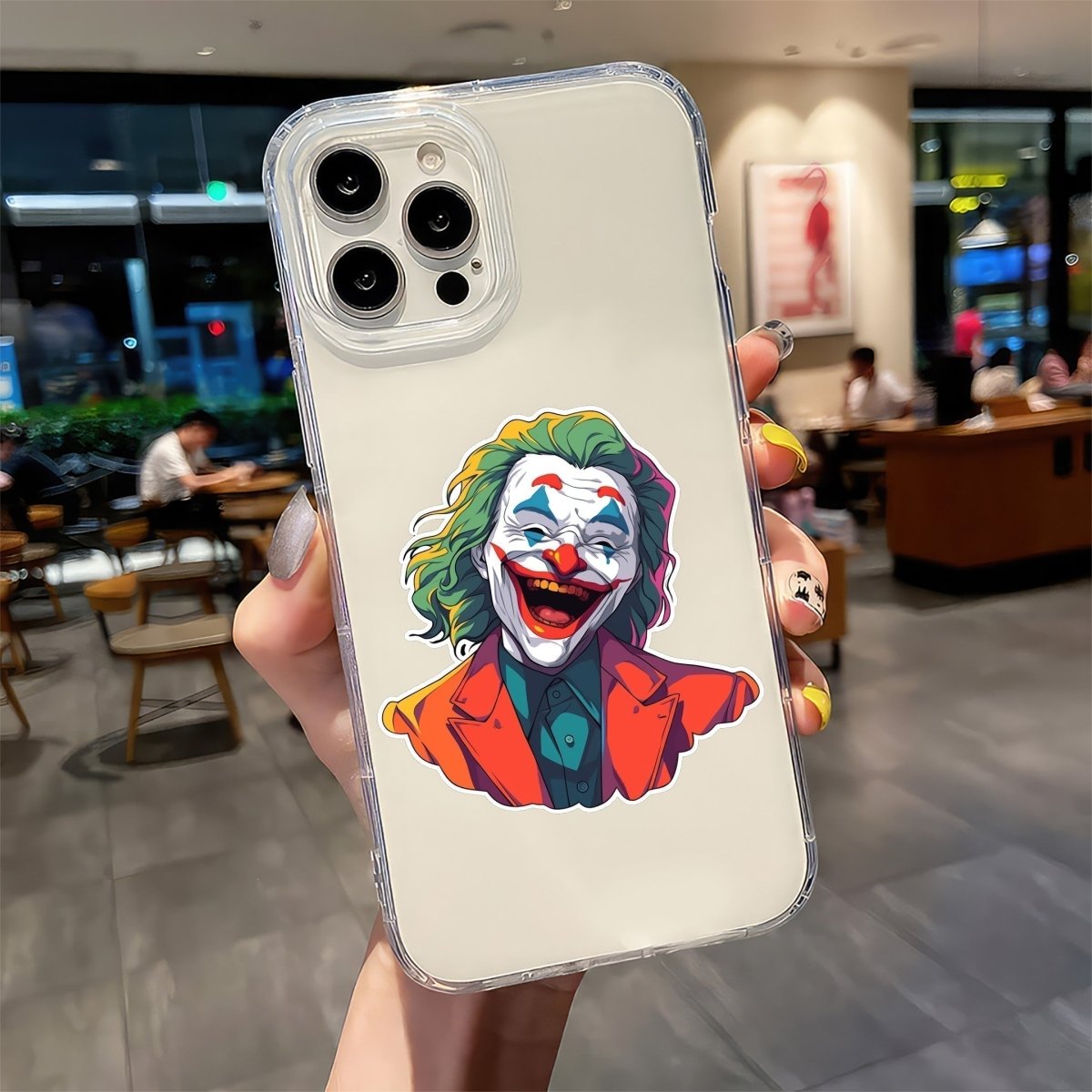 FUNNY JOKER JOAQUIN PHOENIX STICKER - stickyfunk premium stickers