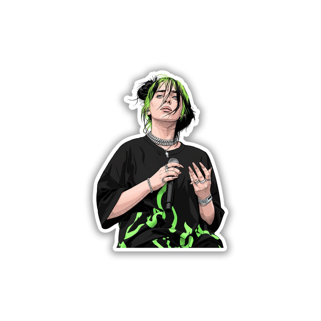 BILLIE EILISH - NEON NOIR STICKER
