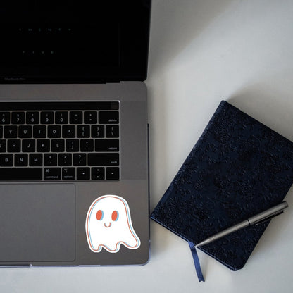 CASPER SMILE STICKER - stickyfunk premium stickers