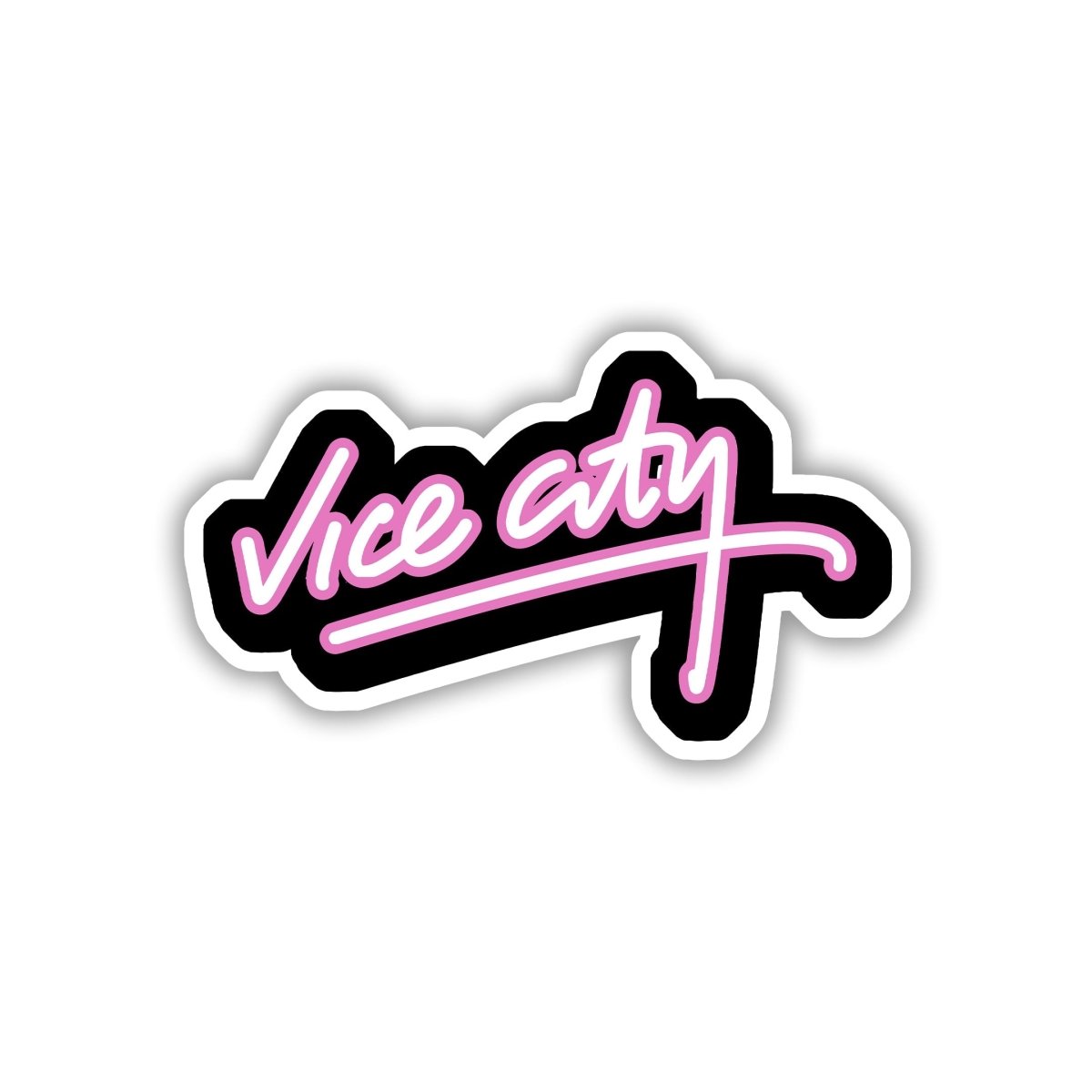 MIAMI MOOD EMPLOYEE STICKER - stickyfunk premium stickers