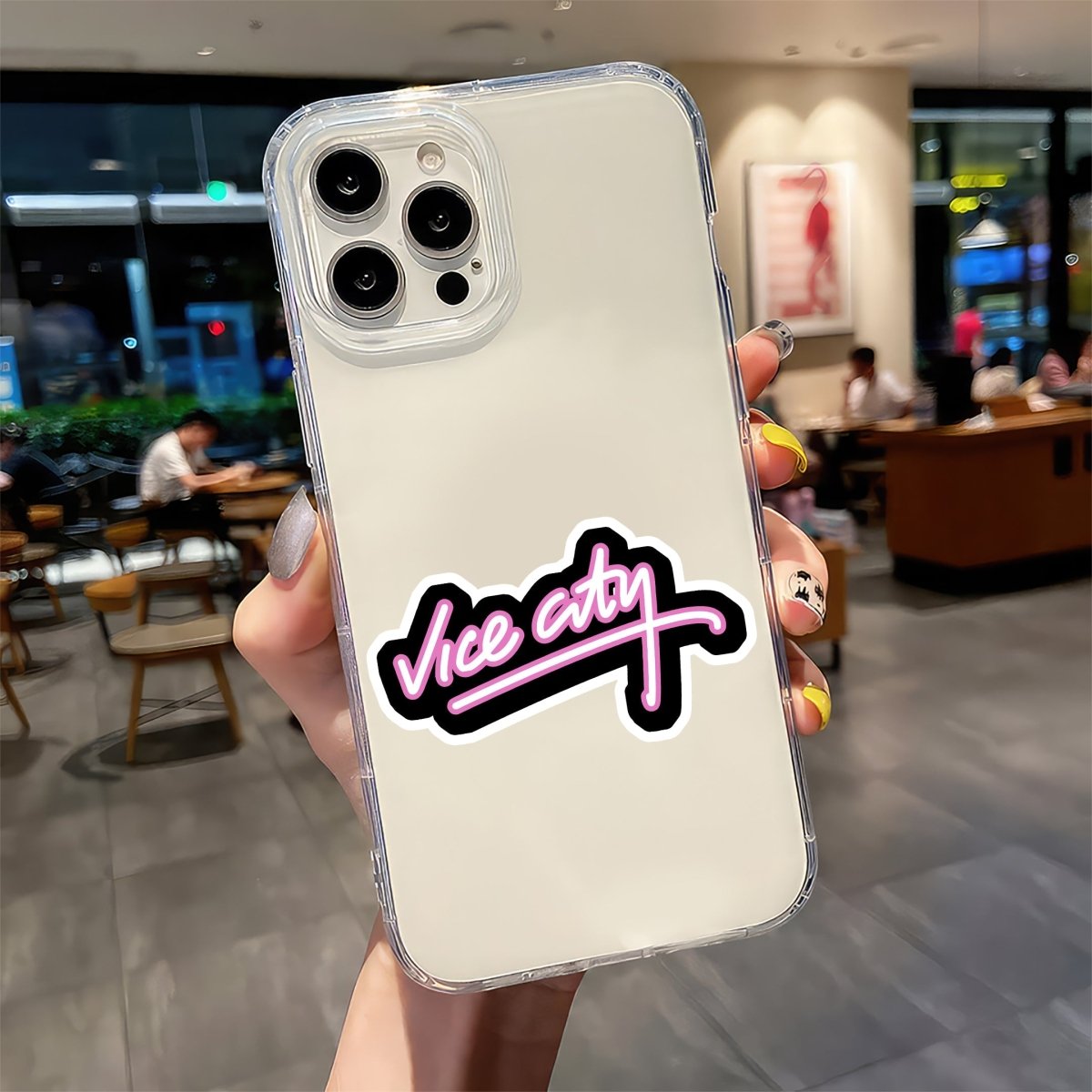 MIAMI MOOD EMPLOYEE STICKER - stickyfunk premium stickers