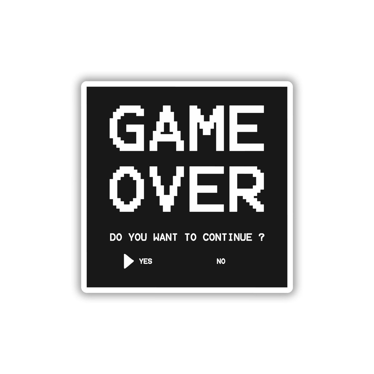 EXISTENTIAL CRISIS SIMULATOR STICKER - stickyfunk premium stickers