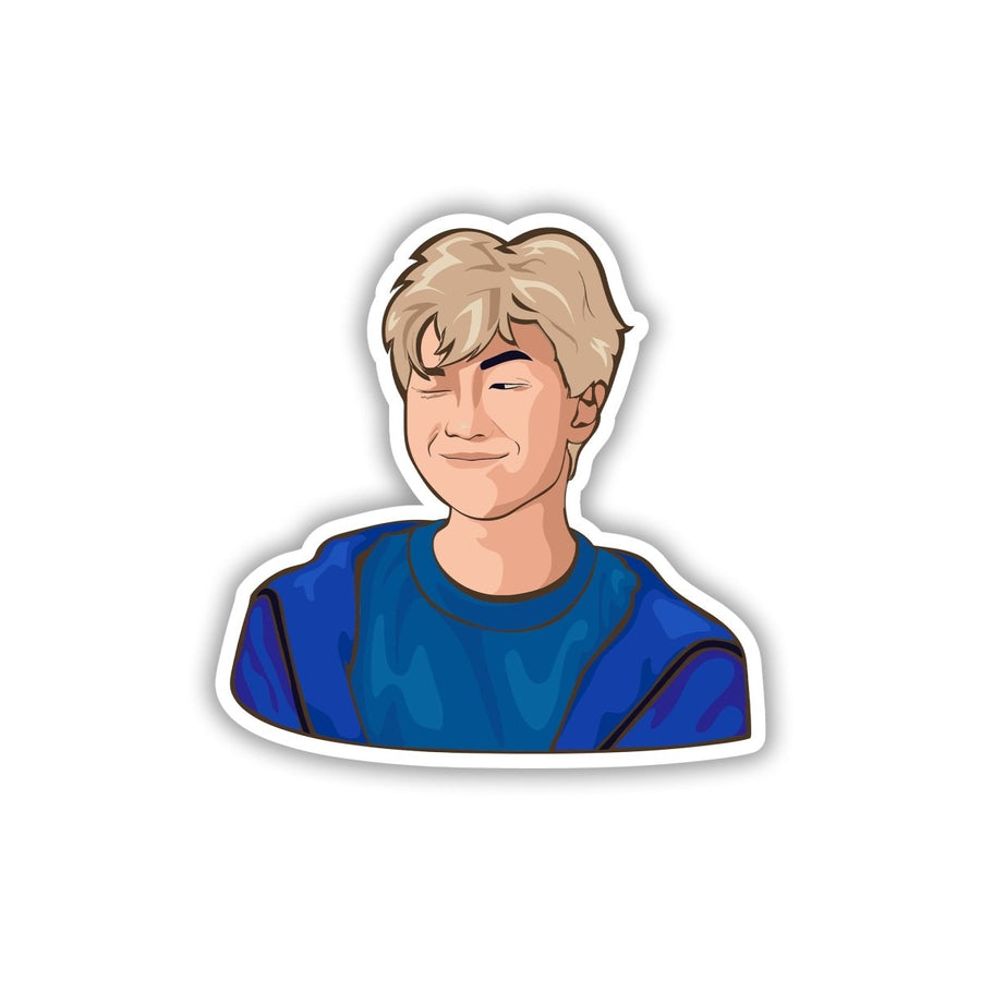 DIL SE BORING, FACE SE INTERESTING STICKER